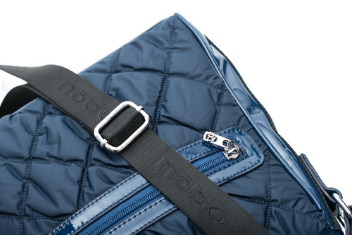 Quilted Navy Blue Handbag Letter Bag Nobo