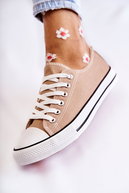 Women's Classic Sneakers Dark beige Be Mine