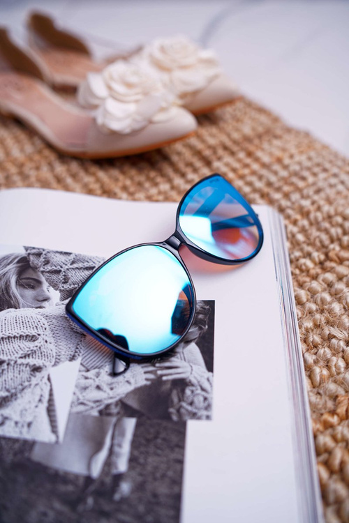 Prius PR-V26 Sunglasses Black Blue Glasses Navy Blue Brocade