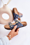 Comfortable Children's Slippers Blue Ander
