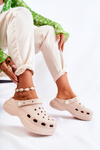 Women's Foam Slippers Crocs Beige Coline