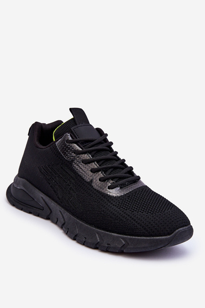 Men's Classic Sports Shoes Black Santiago