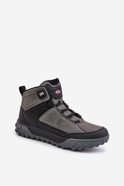 Buty Trekkingowe Ocieplane Męskie Szare Lee Cooper LCJ-24-01-2939