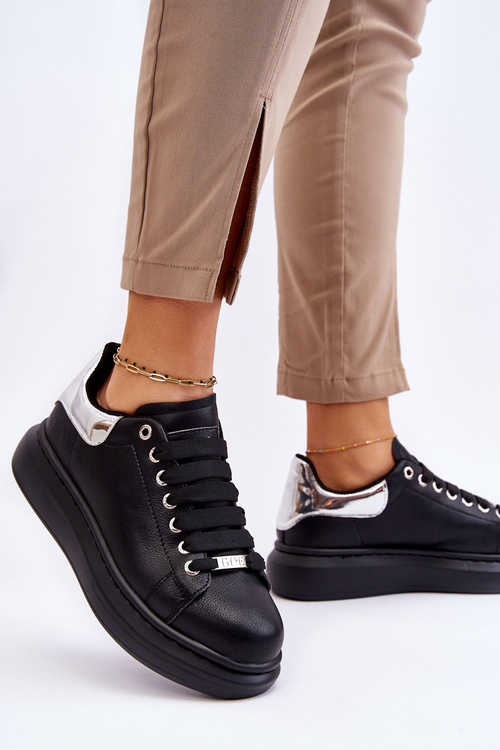 Women's Sport Shoes GOE LL2N4012 Black-Silver