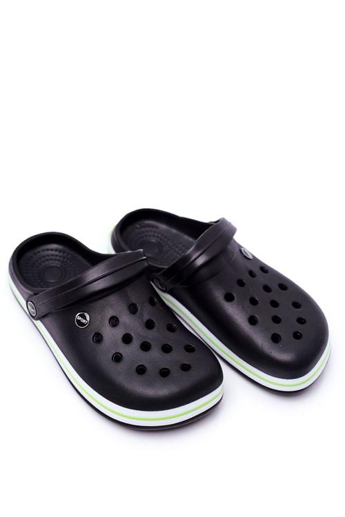 Men's Slides Swimming Pool Crocs Pasipheme Black