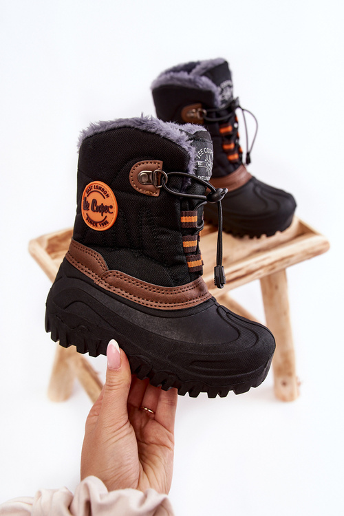 Dziecięce Śniegowce Ocieplane Lee Cooper LCJ-21-44-0524 Czarne