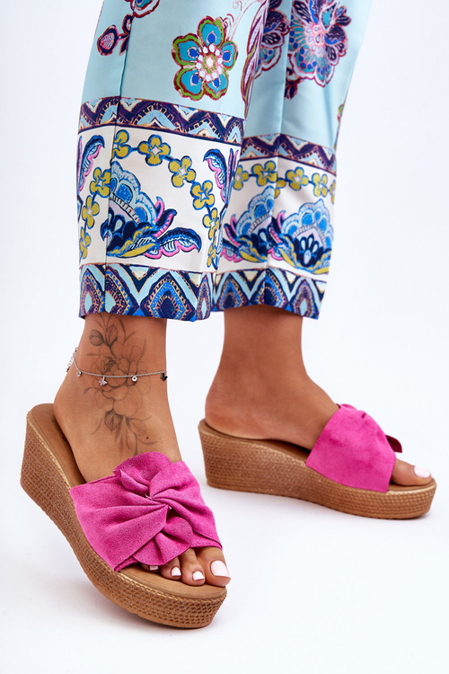 Women's Wedge Sandals Pink Calama