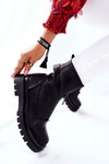 Women's Booties With Zip Black Tierra