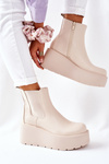 Insulated Boots Beige Montiano