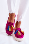 Tenisówki Trampki Damskie Slip-On Fuksja Venira
