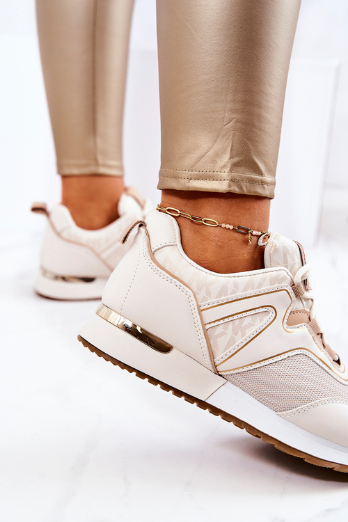 Sport Shoes On The Platform Beige Ginevra