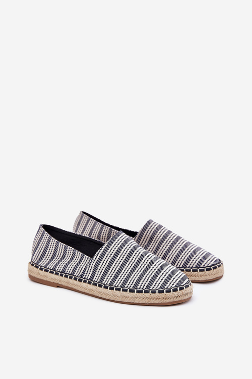 Men's espadrilles with weaving navy Daniell