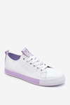 Women's Sneakers Classic White-purple Ville