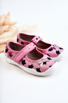 Children's Ballerina Slippers Befado With A Bow 114X480 Pink