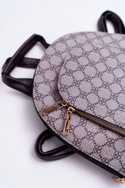 Classic Women's Backpack Coffee Elegant