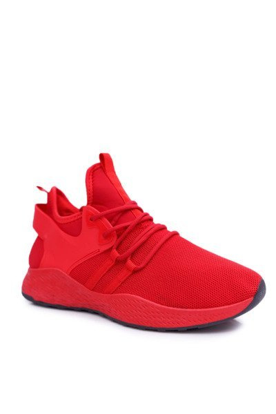 Sportowe Męskie Lekkie Buty Czerwone Regor