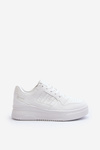 Women's White Sports Sneakers Frutesa