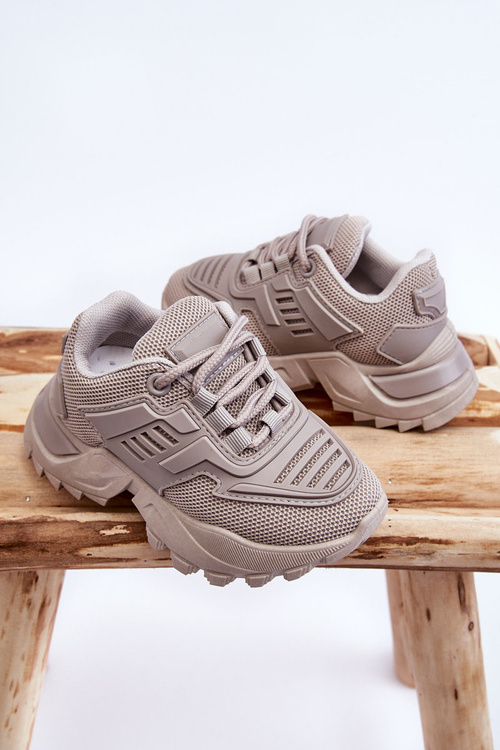 Sneakersy Dziecięce Szare Freak Out