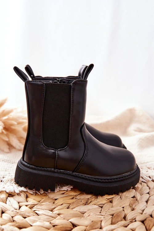 Children's Boots Insulated Black Aletris