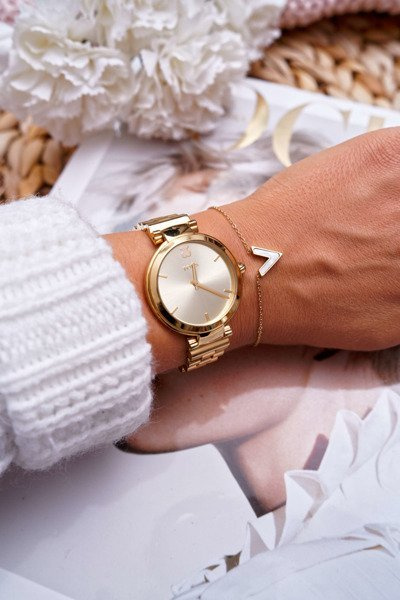 Women's Chain Bracelet Gold Vinetti