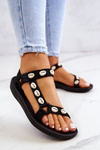 Women's Sport Sandals Decorative Shells Black Conner