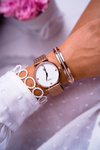 Women's Watch GG Luxe Wide Bracelet Rose Gold Viven