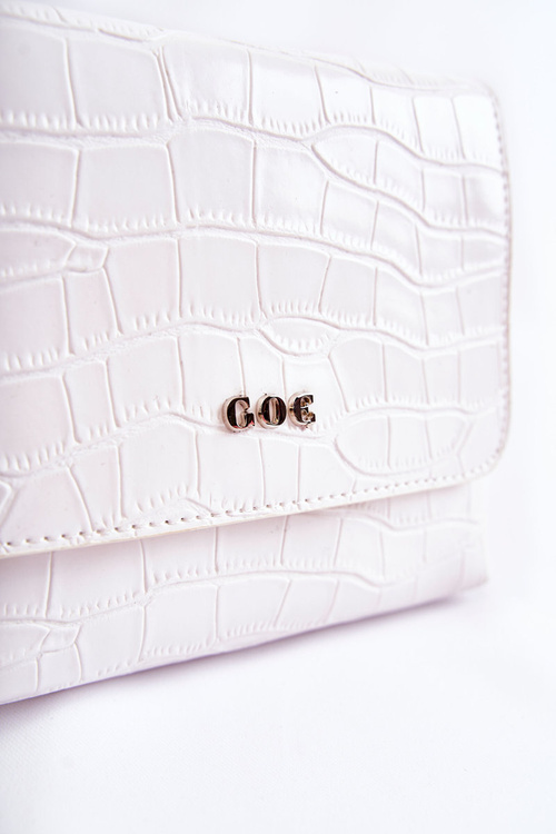 Leather Small Messenger Bag GOE ZNJ035 White