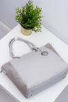 Monnari Grey Classic Shopper Handbag