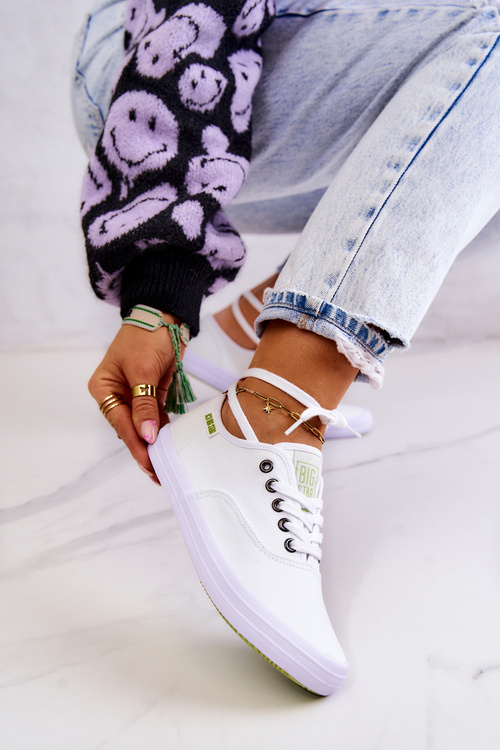Light Women's Sneakers Big Star JJ274260 White