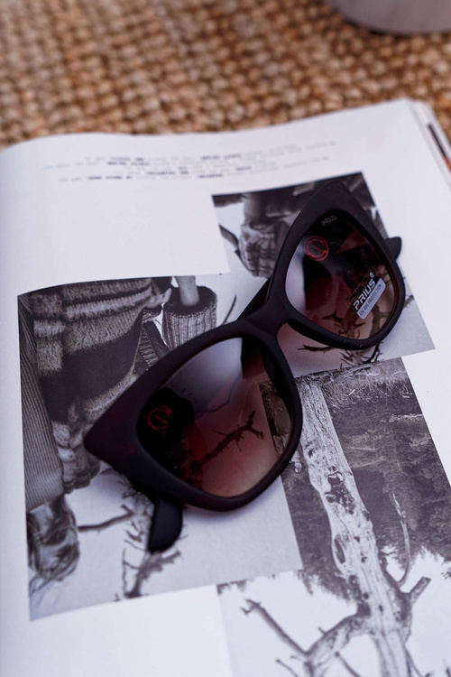 Okulary Przeciwsłoneczne Prius PR-V24 Brązowe Matowe