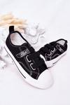 Children's Velcro Sneakers Black Avengers