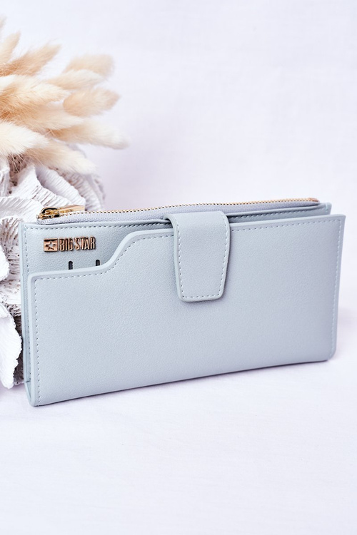 Leather Wallet Big Star HH674012 Light Blue
