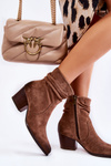 Women's Suede Warm Boots Beige Wenche
