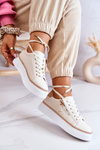 Sports Shoes On The Platform Beige Louisa