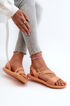 Sandały Z Brokatem Damskie Pomarańczowe 82429 Ipanema Vibe Sandal Fem