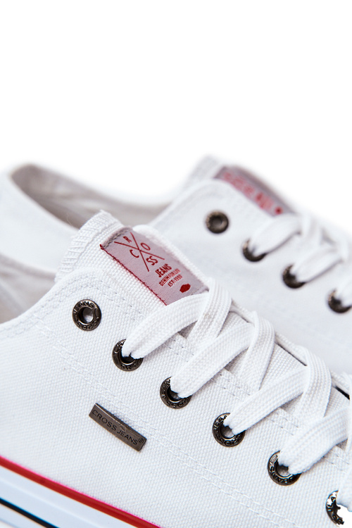 Men's Classic Sneakers Cross Jeans JJ1R4001C White