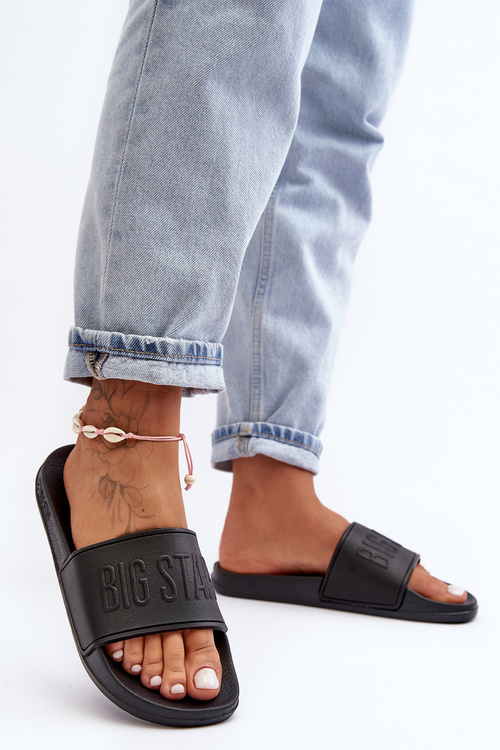Women's Foam Slippers Big Star MM274715 Black