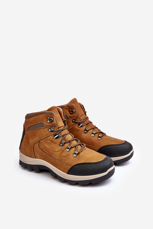 Buty Trekkingowe Męskie Ocieplane Camel Dysasha 23MN26-6546