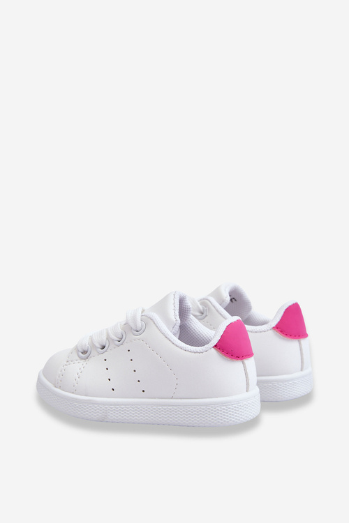 Children's Sport Shoes White and Rose Miles