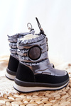 Woolen Insulated Snow boots Grey Lucia