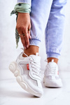 Women's Sneakers Sport Shoes With Mesh White Sallis
