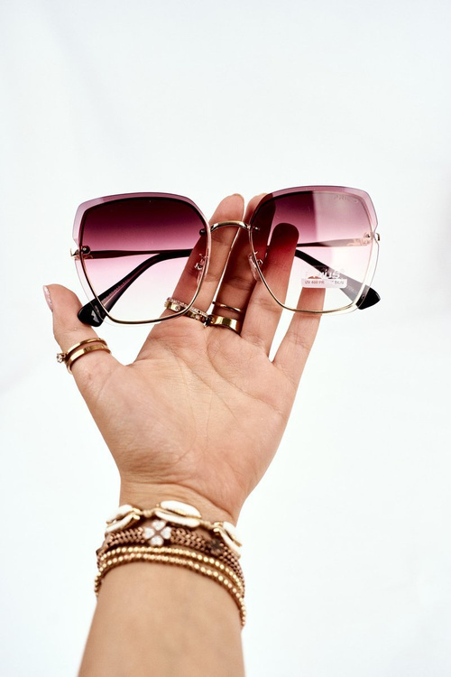 Women's Sunglasses Prius PRE-34 Gold Pink Gradient