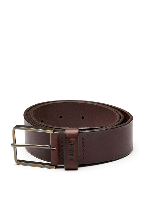 Leather Men's Belt Big Star HH674117 Brown