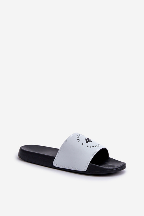Women's Slides 4FMM00FFLIF044A-10S White-Black