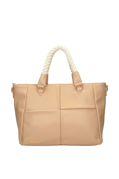 Classic Large Shopper Bag NOBO M1000-C015 Nude