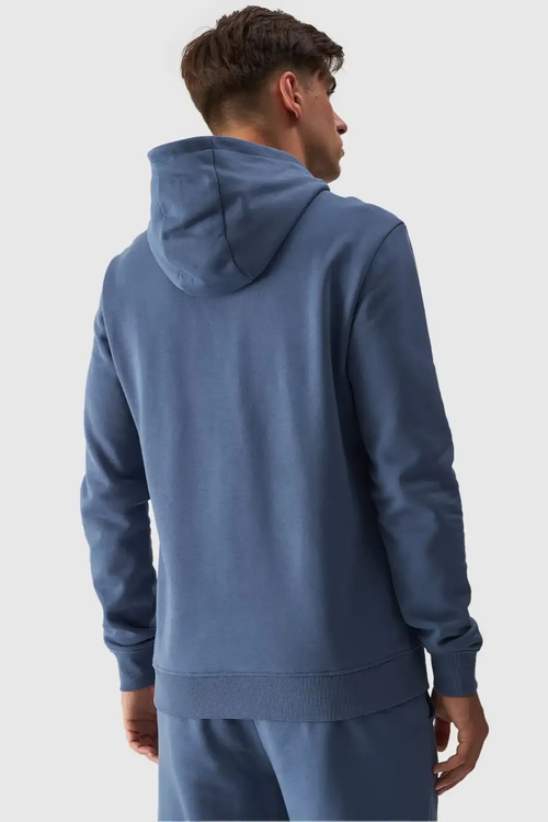 Men's Hoodie Pullover With Hood Blue 4FWMM00TSWSM1464-32S