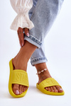 Women's Slippers Big Star HH274A040 Yellow