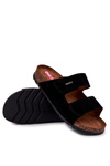 Men's Velcro flip-flops Big Star JJ176001 Black