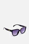 Women's Sunglasses with Black and Gold Details UV400 Black