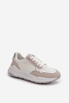 Women's Platform Sneakers Made Of Eco Leather White Issatta